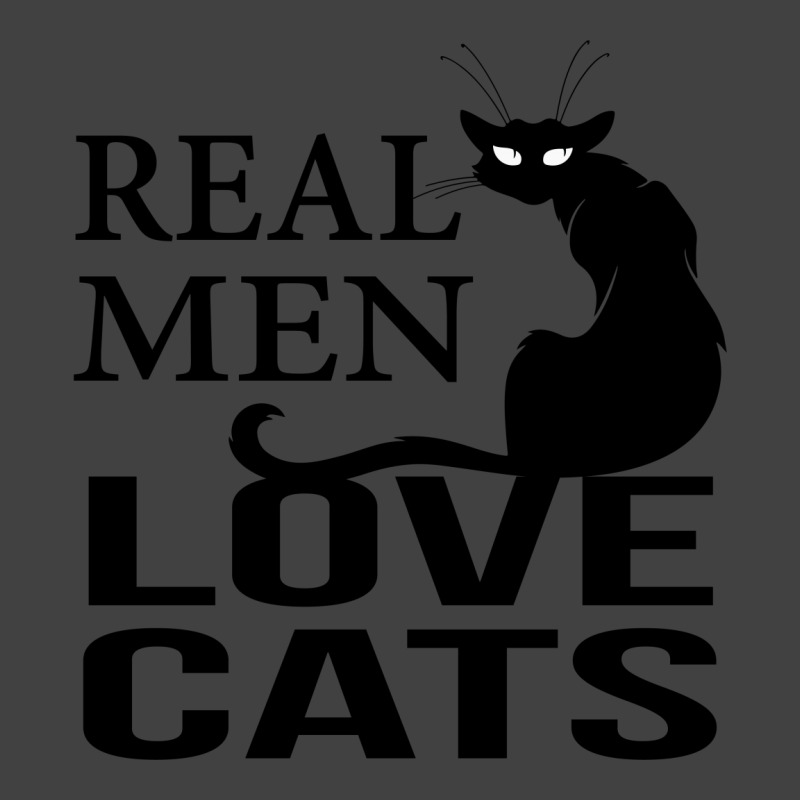 Real Men Love Cats Vintage T-shirt | Artistshot