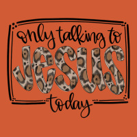 Leopard Only Talking To Jesus Today Christian Faith Cross T Shirt Pa Trucker Cap | Artistshot