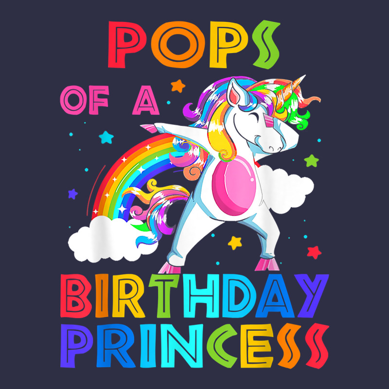 Pops Of The Birthday Princess Unicorn Rainbow Gifts T Shirt Pa Trucker Cap | Artistshot