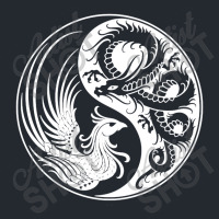 White And Black Dragon Phoenix Yin Yang Pa Trucker Cap | Artistshot