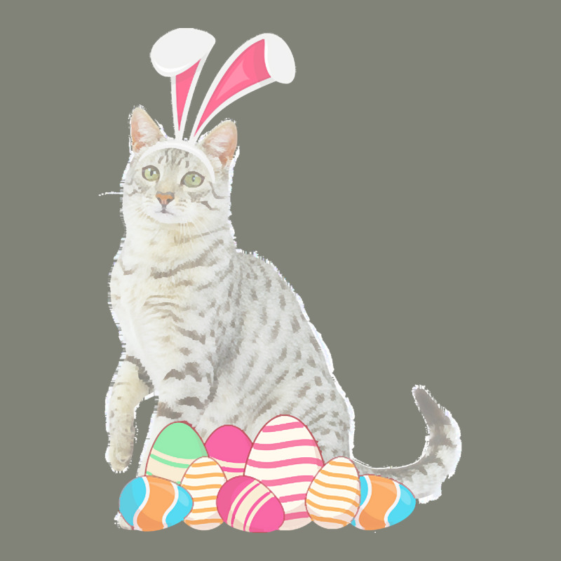 Easter Day T  Shirt Easter Cat American Shorthair With Bunny Ears & Eg Pa Trucker Cap by qrutherford990 | Artistshot