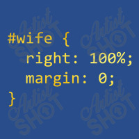 Funny Programming Wife Right Margin Basic Backpack | Artistshot