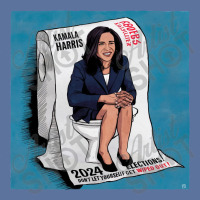 Kamala Harris On Toilet Paper Lightweight Hoodie | Artistshot