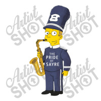 Simpson Holding The Saxophone Crewneck Sweatshirt | Artistshot