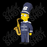 Simpson Holding The Saxophone Men's Long Sleeve Pajama Set | Artistshot