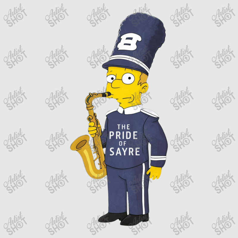 Simpson Holding The Saxophone Unisex Jogger by Donna Schennum | Artistshot