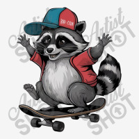 Skateboarding  Raccoon Graphic T-shirt | Artistshot