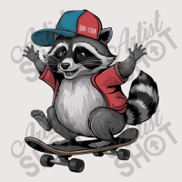 Skateboarding  Raccoon Pocket T-shirt | Artistshot