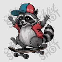 Skateboarding  Raccoon Exclusive T-shirt | Artistshot