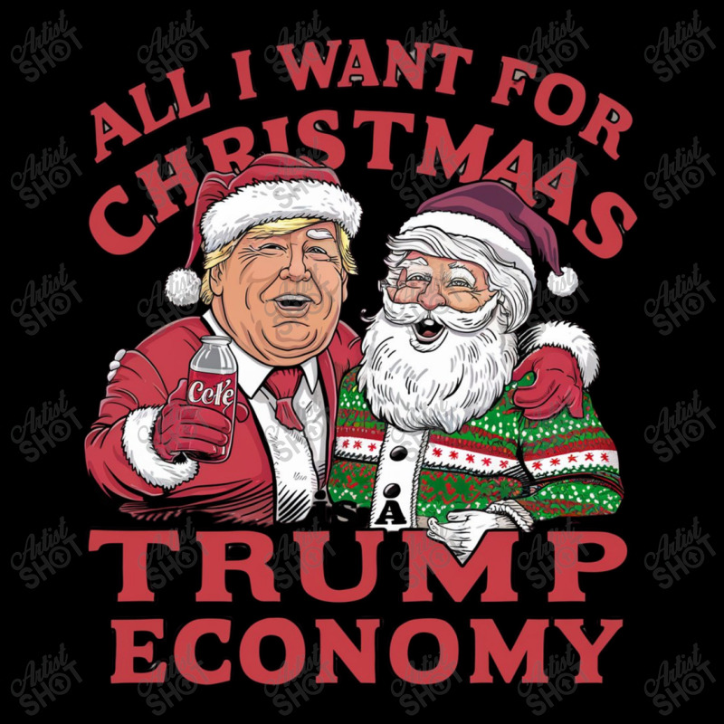 Donald Trump Wearing A Santa Toddler Sweatshirt by Donna Schennum | Artistshot