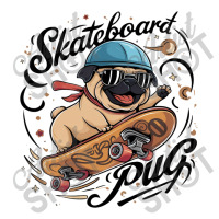 Skateboard Pug Youth Sweatshirt | Artistshot