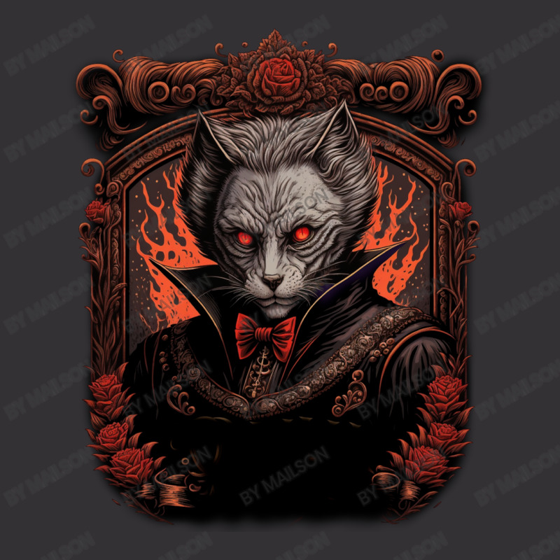 Vampire Cat Vintage Short by mailson | Artistshot