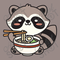 Raccoon Eating Ramen Noodle Vintage T-shirt | Artistshot