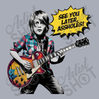 A Little Boy With Kurt Cobain Style Playing Guitar Tank Dress | Artistshot