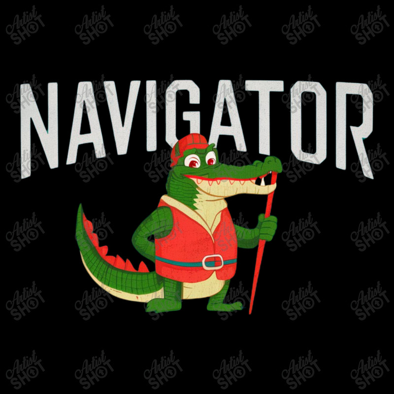 Aligator As A Navigator Adjustable Cap | Artistshot