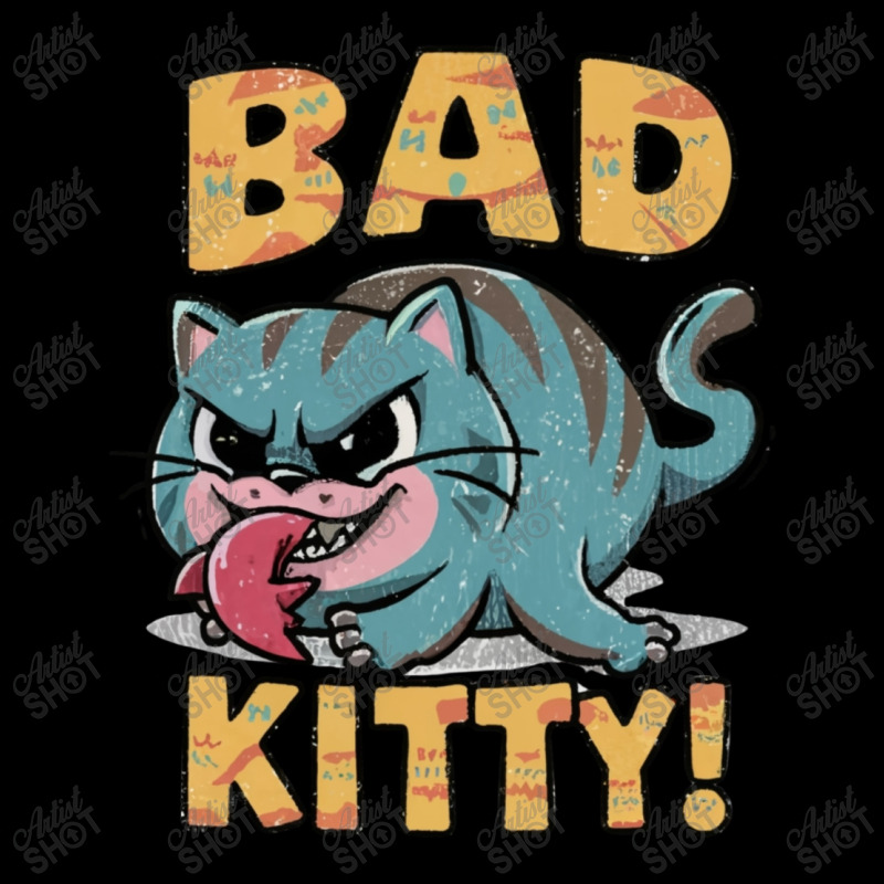 Bad Kitty Fleece Short by John Nichols | Artistshot