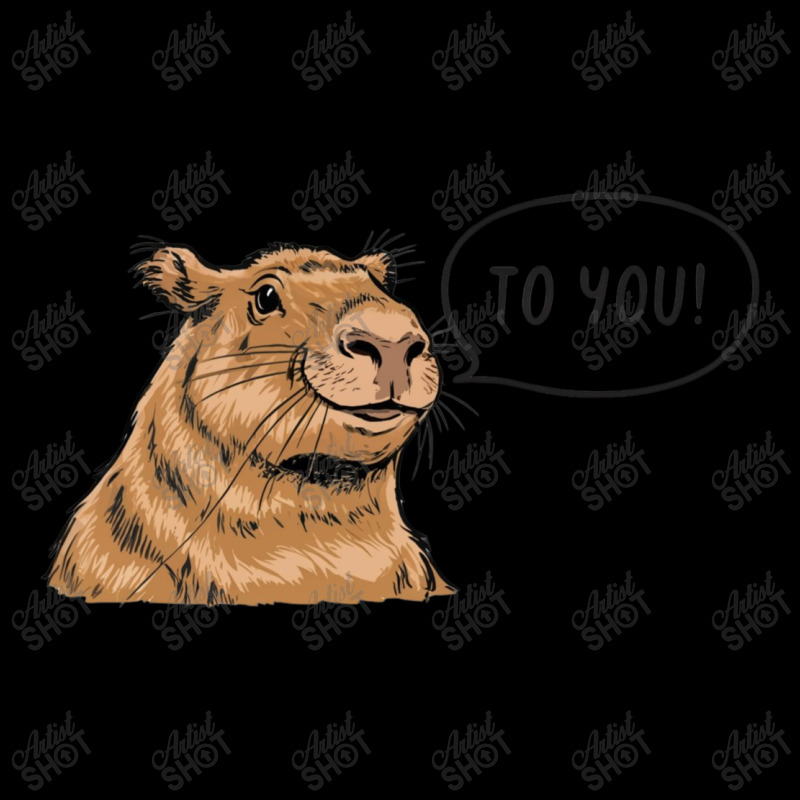 Capybara Saying To You Youth Hoodie by John Nichols | Artistshot