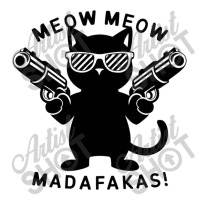 Meow Meow Madafakas Raglan Crop Top | Artistshot