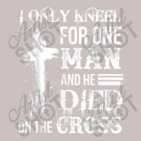 I Only Kneel For One Man And He Died On The Cross Jesus Retro Trucker Cap | Artistshot