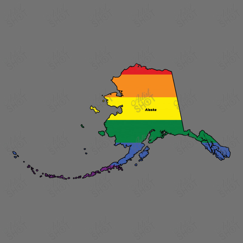 Alaska Rainbow Flag Lightweight Hoodie | Artistshot