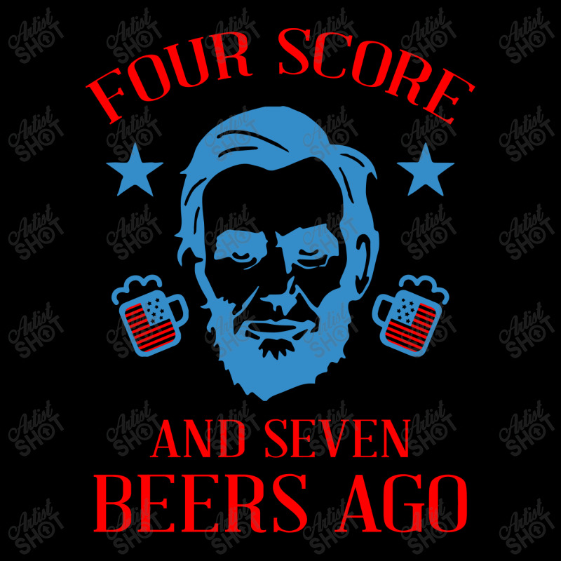 4th Of July Four Score And Seven Beers Ago Lightweight Hoodie | Artistshot