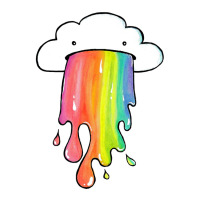 Cloud Overlay Rainbow Yupoong Trucker Cap | Artistshot