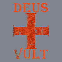 Mens Deus Vult Crusade Medieval Cross Templar Knighthood Tank Top Yupoong Trucker Cap | Artistshot