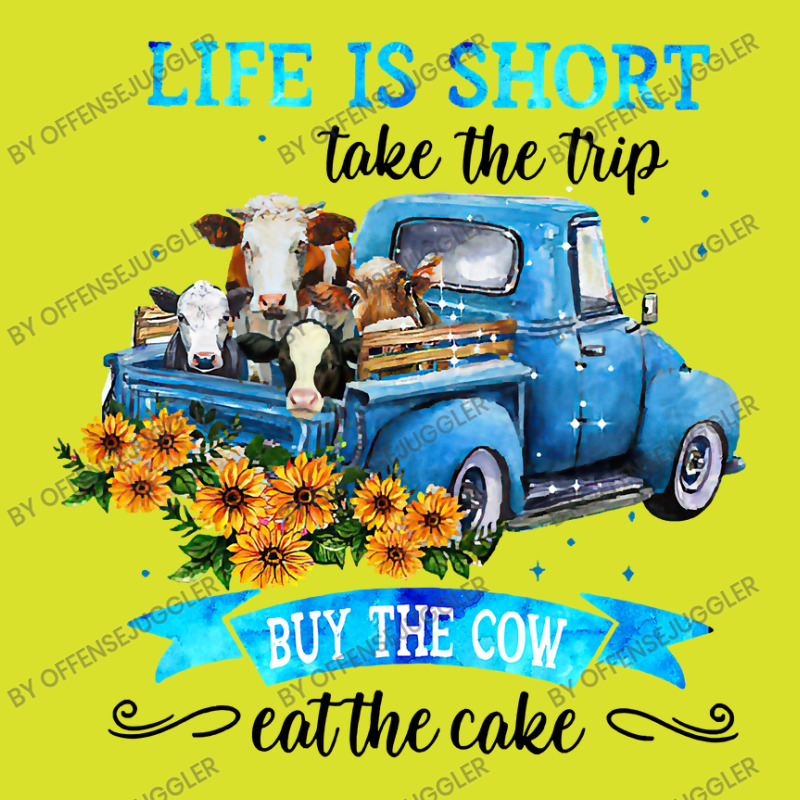 Cow Mooey Life Is Short Take The Trip Buy The Cow Eat The Cake 99 Cows Foam Snapback Hat | Artistshot