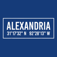 Alexandria La Louisiana Funny City Coordinates Home Gift T Shirt Foam Snapback Hat | Artistshot