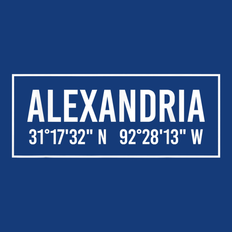 Alexandria La Louisiana Funny City Coordinates Home Gift T Shirt Foam Snapback hat by JahmayaWhittle | Artistshot