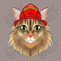 Cat Lover I Fireman Cat I Firefighter Siberian Cat Premium 5 Panel Snapback Cap | Artistshot