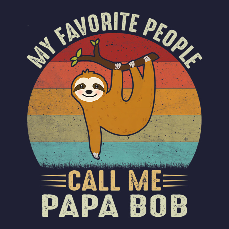 Mens My Favorite People Call Me Papa Bob Cute Sloth Lover Grandpa Prem 5 panel snapback cap by ThienThuong | Artistshot