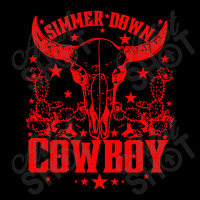 Simmer Down Cowboy Rodeo 5 Panel Snapback Cap | Artistshot