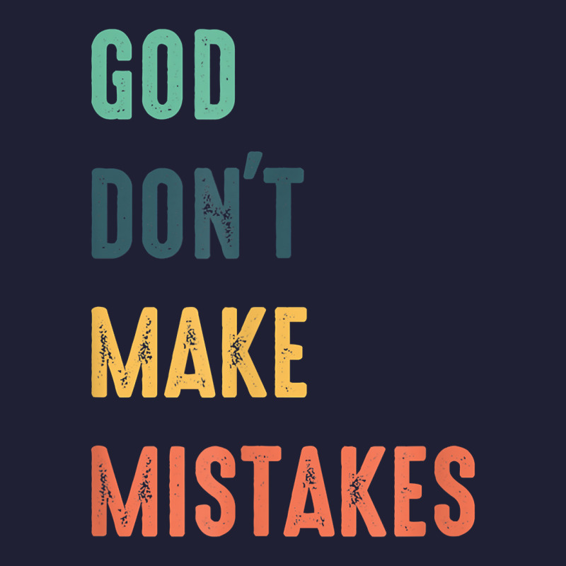 God Don't Make Mistakes T Shirt 5 panel snapback cap by atereabag | Artistshot