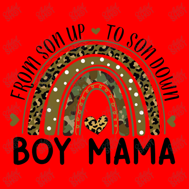 Boy Mama From Son Up To Son Down Rainbow Leopard Mom Camo 5 Panel Snapback Cap | Artistshot