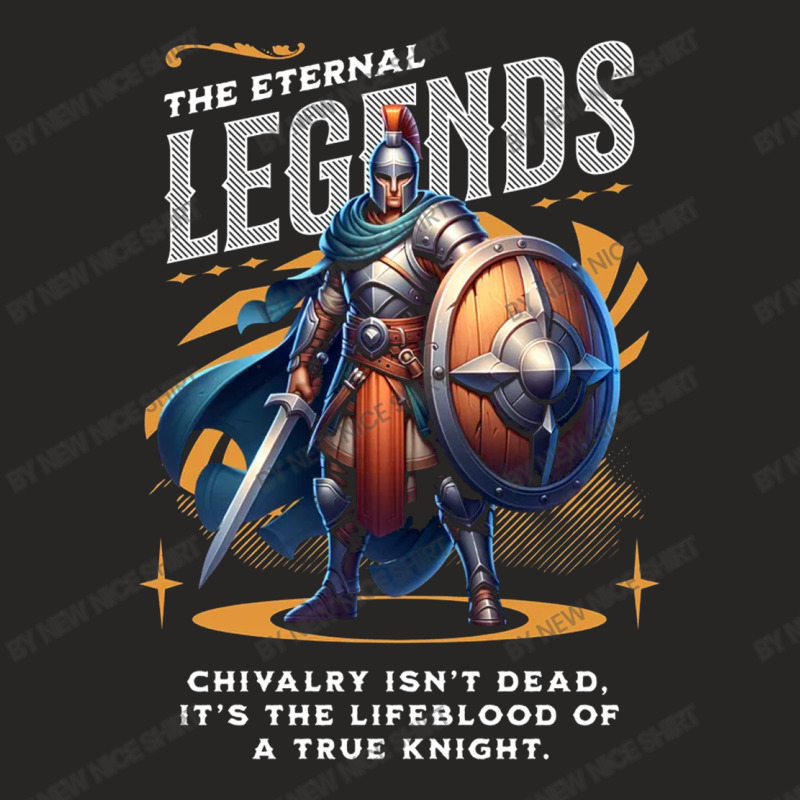 The Eternal Legend Ladies Fitted T-Shirt by New Nice Shirt | Artistshot