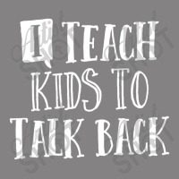 I Teach Kids To Talk Back Speech Language Pathologist Slp Pa Trucker Cap | Artistshot