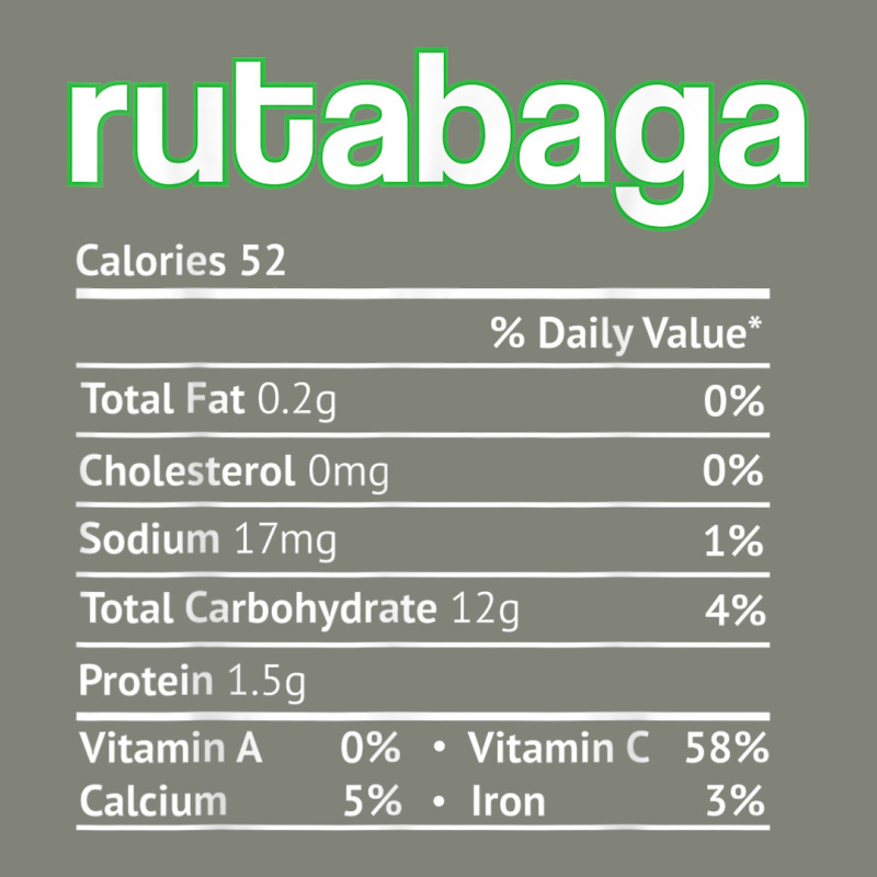 Rutabaga Nutrition Facts Funny Thanksgiving Christmas Food Pa Trucker Cap | Artistshot