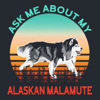 Alaskan Malamute T  Shirt Ask Me About My Alaskan Malamute T  Shirt Pa Trucker Cap | Artistshot