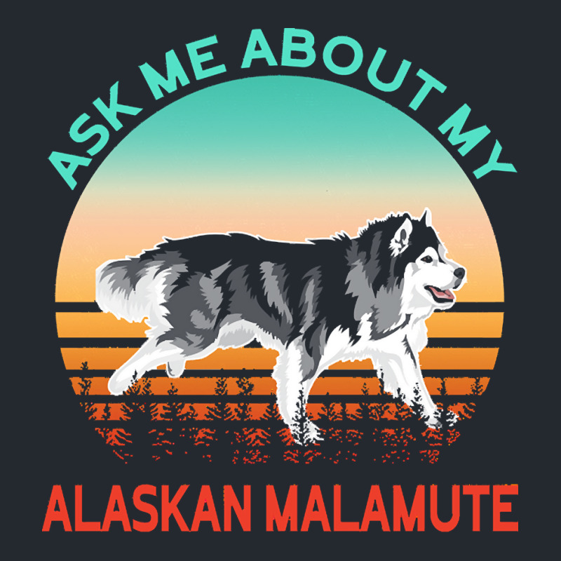 Alaskan Malamute T  Shirt Ask Me About My Alaskan Malamute T  Shirt Pa Trucker Cap | Artistshot