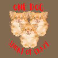 One Dog Short Of Crazy T  Shirtone Dog Short Of Crazy T  Shirt (8) Pa Trucker Cap | Artistshot