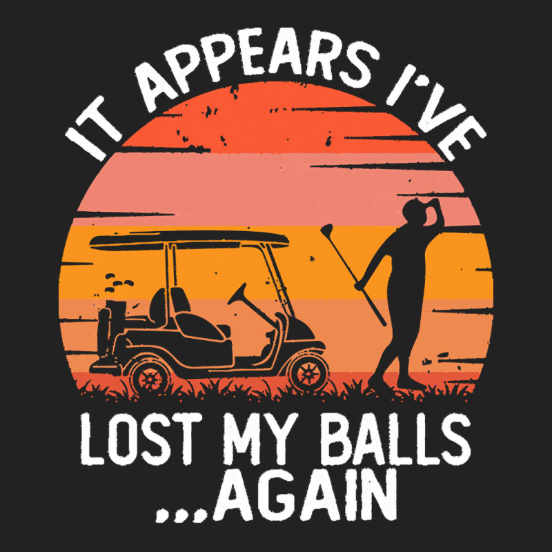 Funny Golf Sayings T  Shirtit Appears I've Lost My Balls Again Funny G Basic Backpack | Artistshot