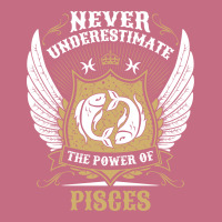 Never Underestimate The Power Of Pisces Lightweight Hoodie | Artistshot