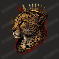 King Leopard Ladies Fitted T-shirt | Artistshot