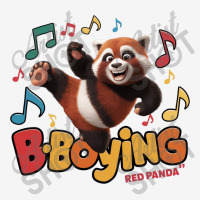 A Panda Doing A B Boying Like Dance Baby Bibs | Artistshot