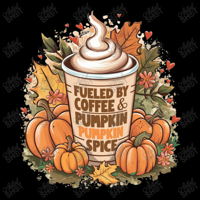 Fueled By Coffee & Pumpkin Spice Visor Hat | Artistshot