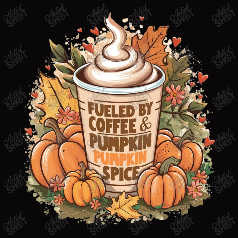 Fueled By Coffee & Pumpkin Spice Pa Trucker Cap | Artistshot