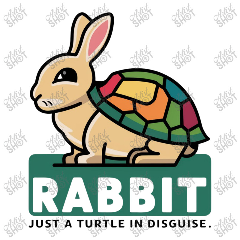 Rabbit Just A Turtle In Disguise Baby Bodysuit by John Nichols | Artistshot