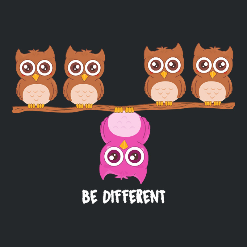 Owl T  Shirt Be Different Owls T  Shirt Crewneck Sweatshirt by uabshire421 | Artistshot