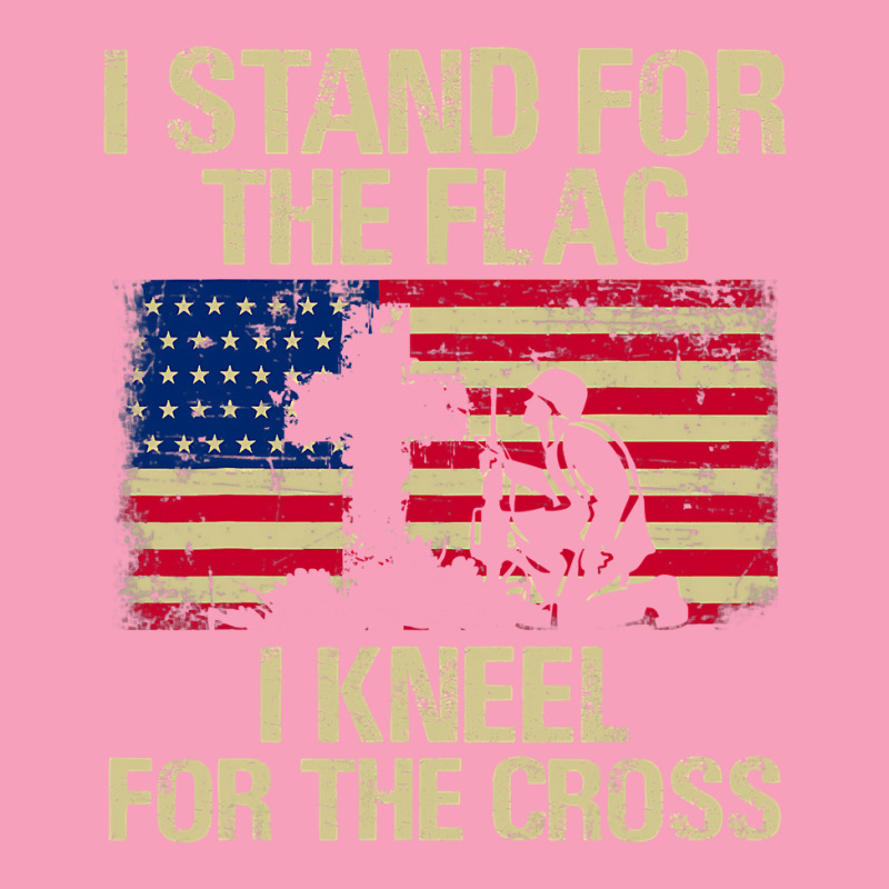 I Stand For The Flag I Kneel For The Cross Veteran Day Gift 19 Retro Trucker Cap by pester | Artistshot